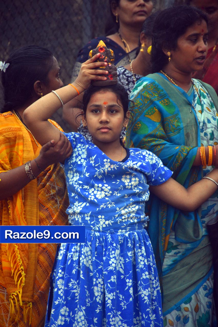 Razole Taluka Ganesh Nimajjanam